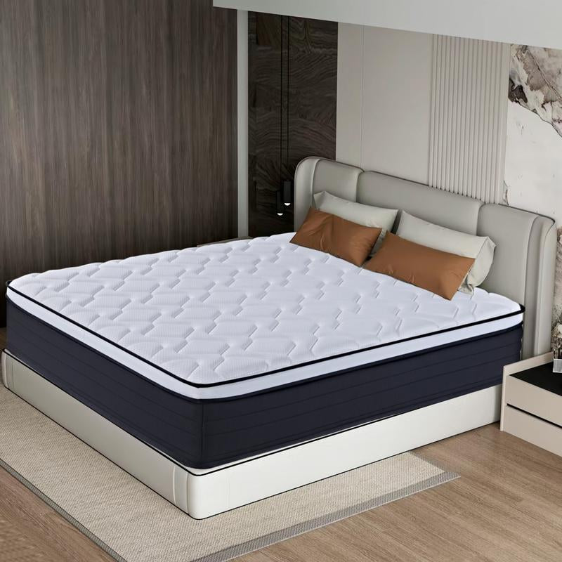 Hybrid Full Mattress,Memory Foam Hybrid 10 Inch Full Size Springs Mattresses,Fits All Bed Frames Full Size Mattress,Medium Firm Feel Mattress,Certipur-Us. Breathable Hybrid Memory Foam Mattress
